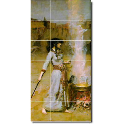 Carreau de céramique décorative 36 po x 72 po 12 po x 12 po