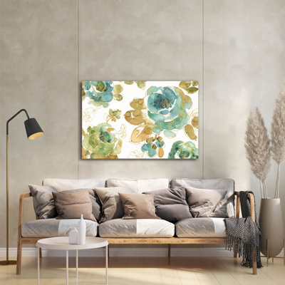 " My Greenhouse Roses I, " Print