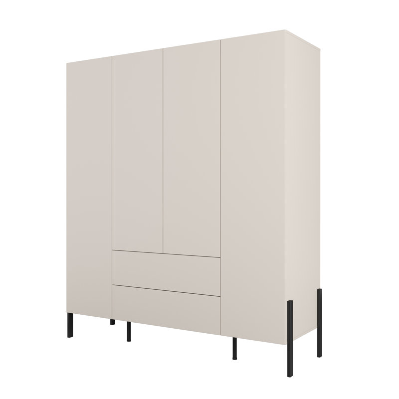 4 Door Laminate Wardrobe