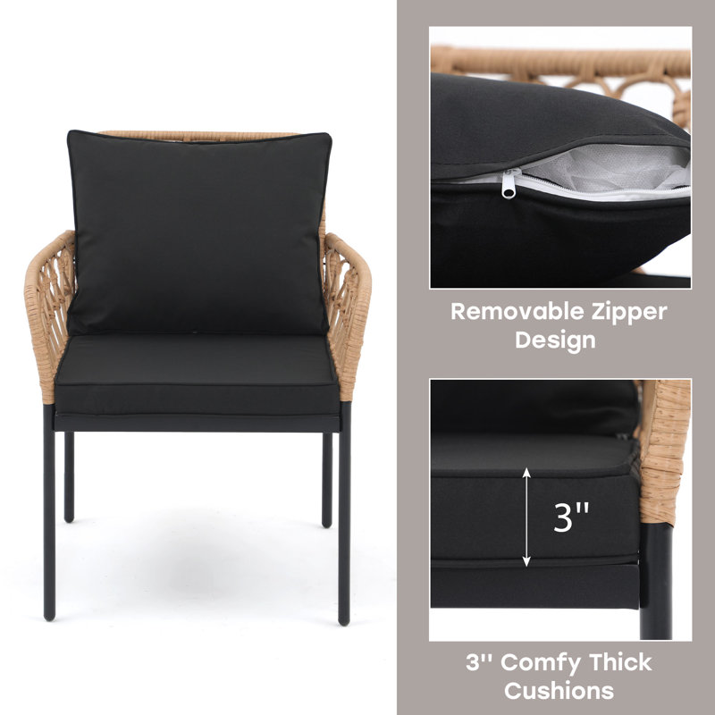Outdoor Dining Chairs With Cushions
