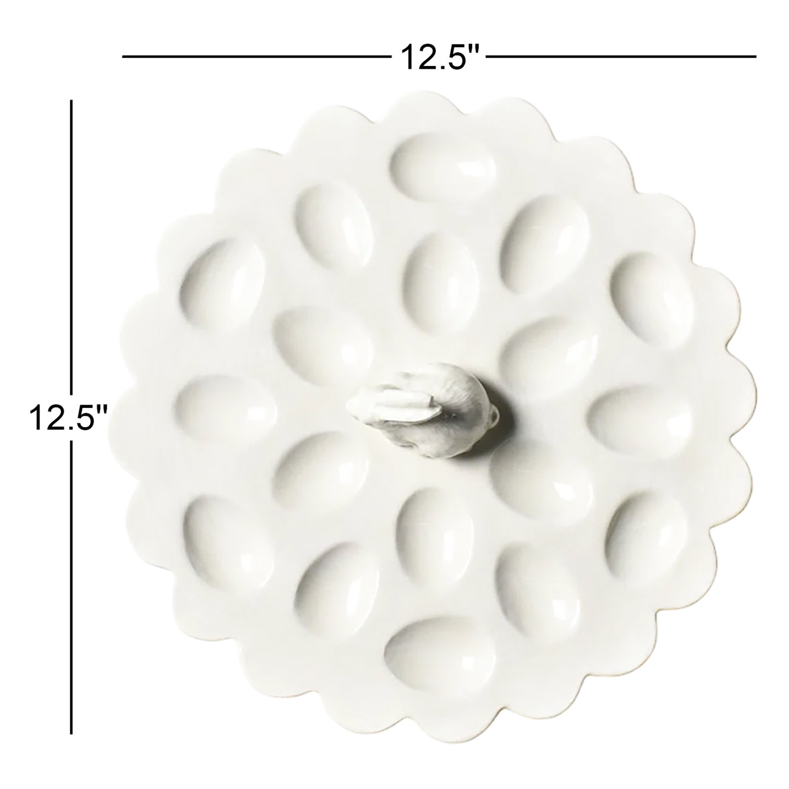 Novelty Ceramic Egg Platter