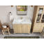 Meuble-lavabo simple en bois de chêne Atlanta Calacatta Poanazzo Quartz-108742340-126780153