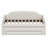 Upholstered Daybed with LED Lighting, Trundle Bed and Storage Drawers-1477008591