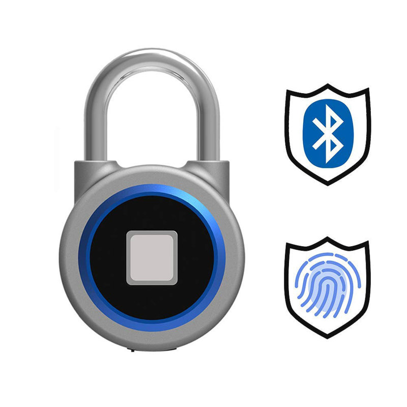 Aliciah Smart Fingerprint Padlock with Bluetooth