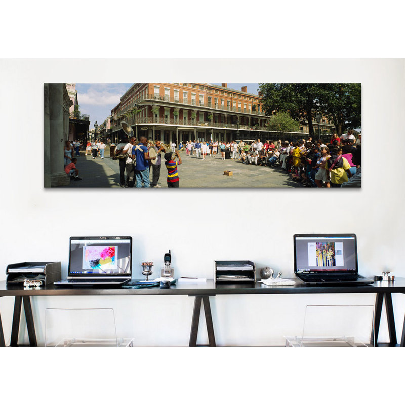 «New Orleans, Louisiana», reproduction de photo sur toile, H 12 po x l 36 po x 1,5 po, Toile tendue
