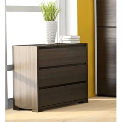 Astor Row 96cm W 3 - Drawer Chest of Drawers