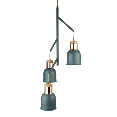 Emil 3 - Light Shaded Chandelier