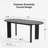 67“L×33.5"W Oval Wood Dining Table Kitchen Table with 4 Legs-1390004148-1390004151