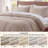 Bedsure Luxury Soft 100% Cotton Waffle Weave Plaid Duvet Cover-926978677-885663549