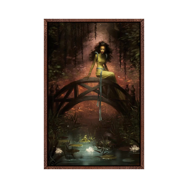 The Frog Prince by Melanie Delon - Print on Canvas, 66.04 cm H x 45.72 cm W, Classic Wood Framed