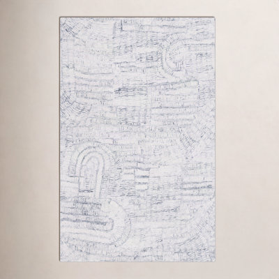 Audrina Gray Ivory Hand-Tufted Abstract Rug