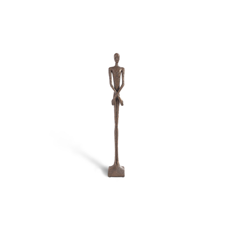Statue de Lloyd Lloyd, Blanc, H 84 po x l 16 po x P 13 po