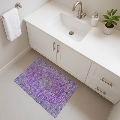 Premium Machine Washable Baford AMF1651 Global Rug