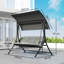 3 Person Porch Swing with Canopy