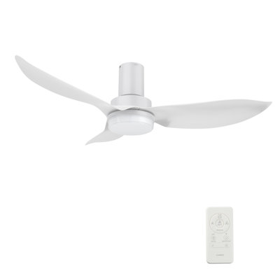 45" Arsi Smart DC Ceiling Fan with Light, Remote control