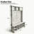 Farmhouse 4-In-1 Hall Tree With Bench, 6 Hooks & 16 Open Compartments, Entryway Shoe Organizer-744544649