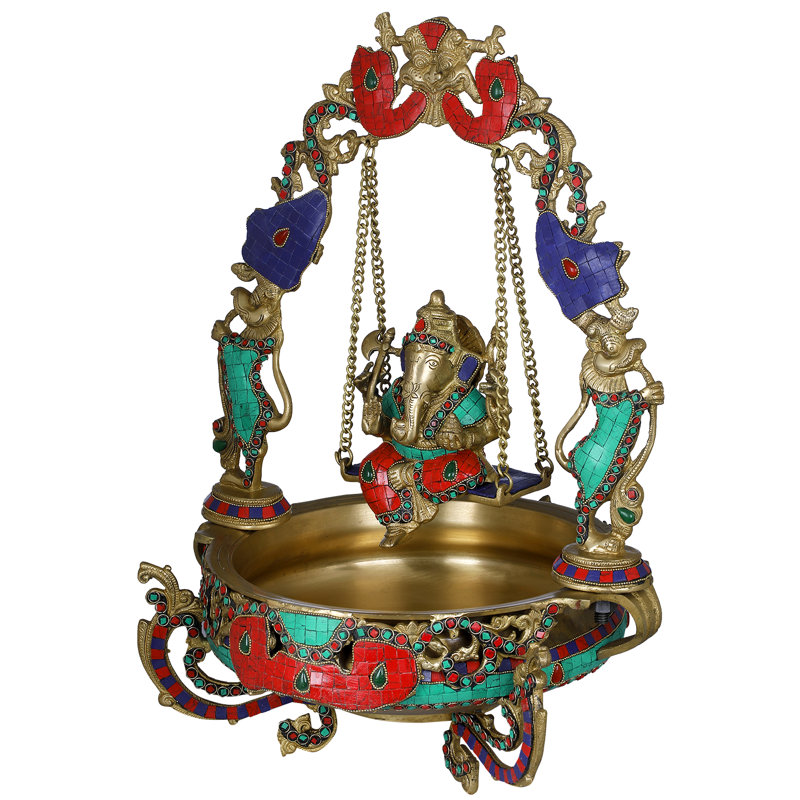 Figurine Ganesha Swing Urli