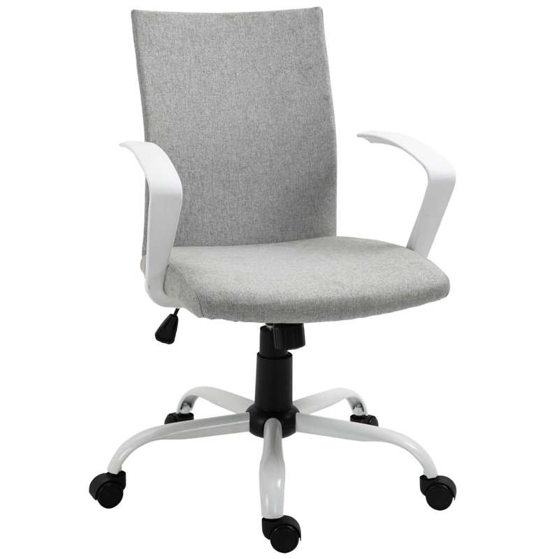 Linen Task Chair, Gray