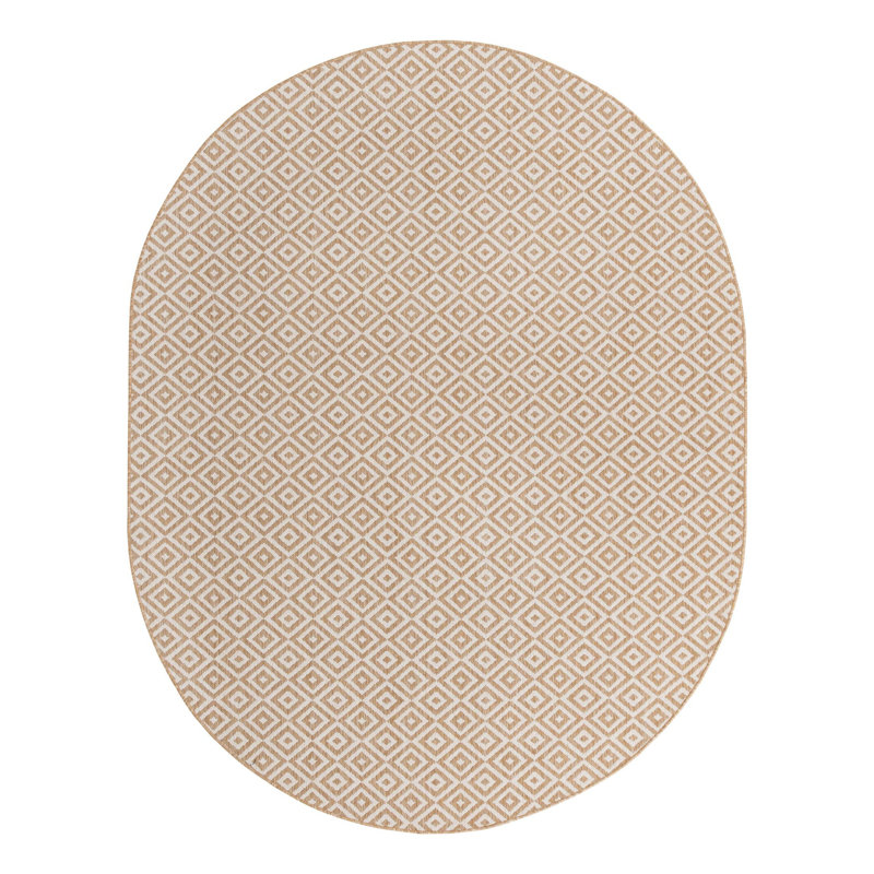 Tapis d'extérieur Jill Zarin Costa Rica, Ovale 7 pi 10 po x 10 pi