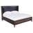 Loucas Boracay Upholstered Wingback Storage Bed In Wild Oats Brown-106888903