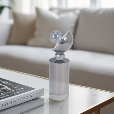 Mani Small Crystal Ball Statuary