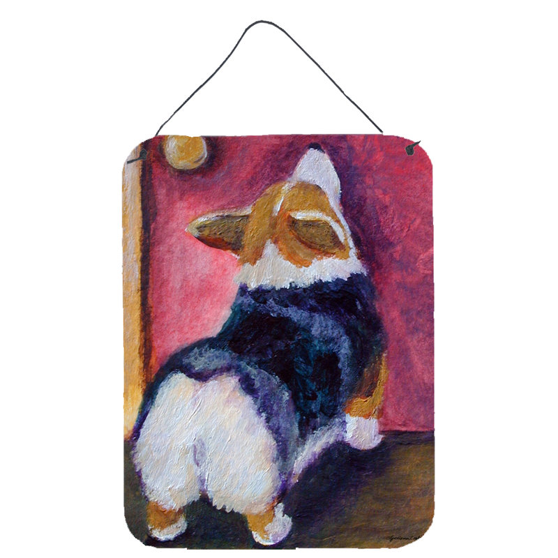 Décoration murale Corgi Let Me in Hanging Prints