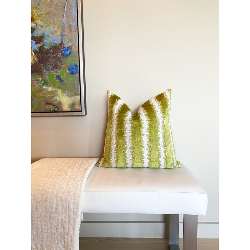 Velvet Throw Square Pillow Cover, 20" H x 20" W