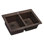 33" L x 22" W Double Basin Dual Mount Kitchen Sink