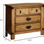 Transitional Bedside Cabinet With Weathered Texture And Charging Contemporary Table Metal Glide Plug