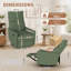 Fauteuil inclinable manuel pivotant avec rotation à 360 ° et coussin rembourré-1562033630