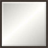 Ridgeline Solid Wood Beveled Mirror