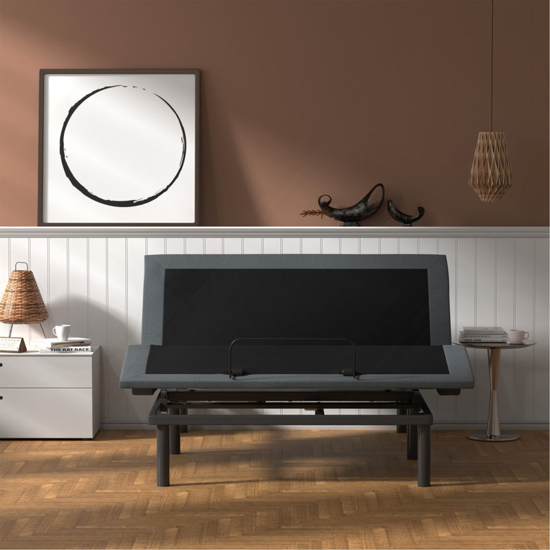 Versatile Adjustable Bed Base For Optimal Sleep And Relaxation, Twin