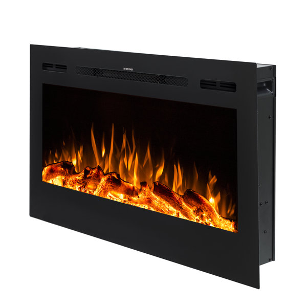 Belfry Heating Malik Belfry Heating 91.5cm W Electric Fire | Wayfair.co.uk
