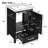 Single 20'' Bathroom Vanity With Ceramic Top-215838158