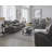 Harrison 80'' Leather Triple Power Reclining Console Loveseat-108685061