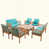 Natural Frame/Teal Cushion is out of stock