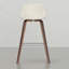Ensemble de 2 tabourets de bar Mid-Century