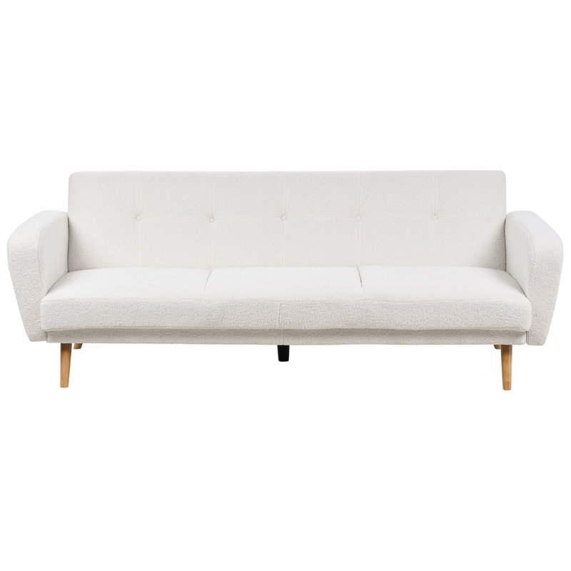 FLORLI 3 Seater Ofa Bed / Sleeper, Off White