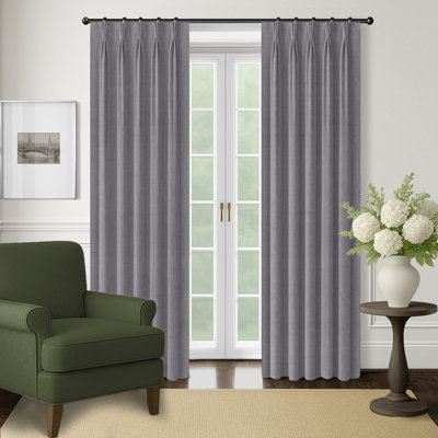 Sterling Haven Pinch Pleat Drapery Panel Set of 2 - 40x144