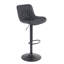 Swivel Bar Stools Modern Leather Upholstered Counter Stools for Kitchen Island, Adjustable Height Stools with Footrest for Home Bar-1305651186