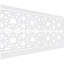 Panneaux muraux blancs 36 "x 94,5" (paquet de 4)-119711889