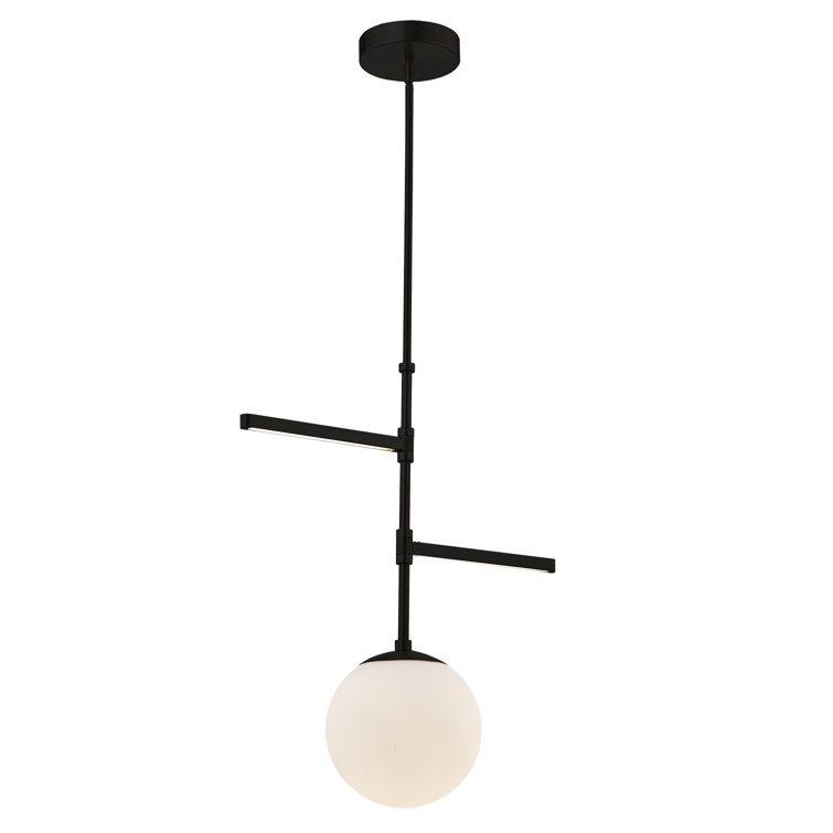 Bhivande 3 - Light Dimmable LED Globe Chandelier