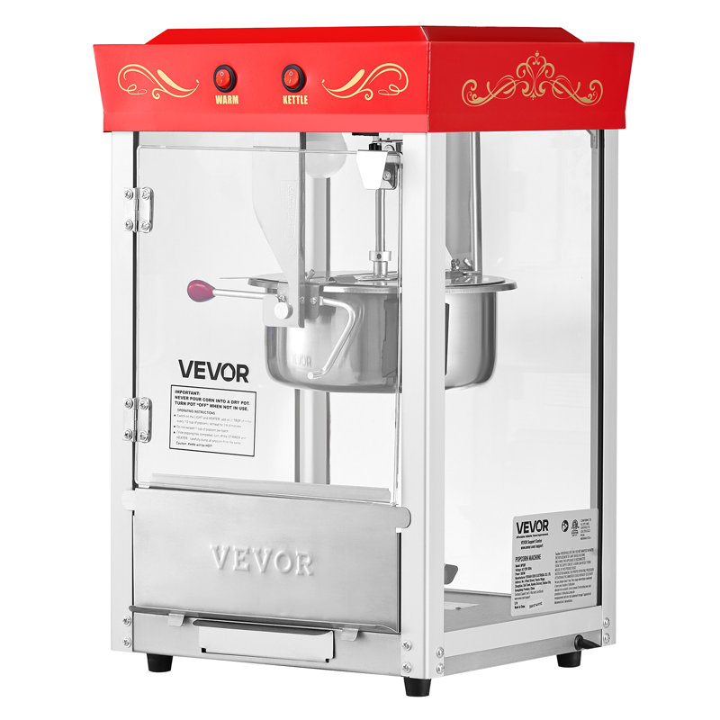 Bouilloire Popcorn Popper, Rouge
