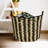 Zigzag Woven Paper Rope Basket