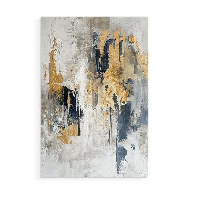 Série ABSTRACT CDXCII - Impression sur toile seulement - NON CADRE, H 18 po x l 12 po