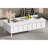 Lift-top Coffee Table With Foldable Top, 2 Drawers, Hidden Storage Compartment And Metal Legs-655022880