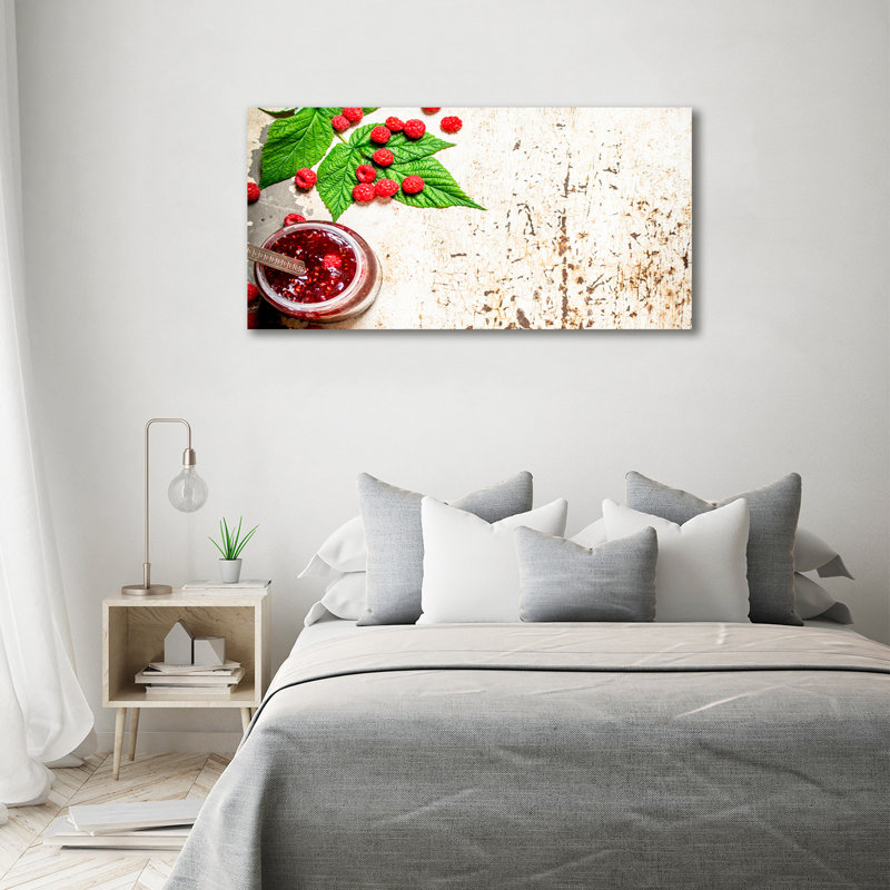 Raspberry Jam - Wrapped Canvas Print