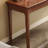 Nut-Brown Rectangular Solid Wood with 3 drawers desk-1012367640