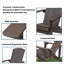 Chaises Adirondack en plastique résistant aux intempéries Chaises pour foyer d'extérieur en plastique Adorondic-1687723864