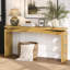 Console, table d'appoint pour canapé, bureau d'entrée